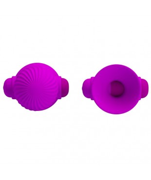 Funda para los Pezones con Vibracion Rosa