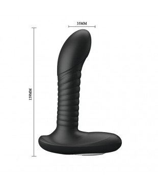 Estimulador Anal con Bolas Internas y Rotacion Estimulador Anal con Bolas Internas y Rotacion