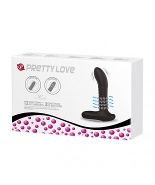 Estimulador Anal con Bolas Internas y Rotacion Estimulador Anal con Bolas Internas y Rotacion
