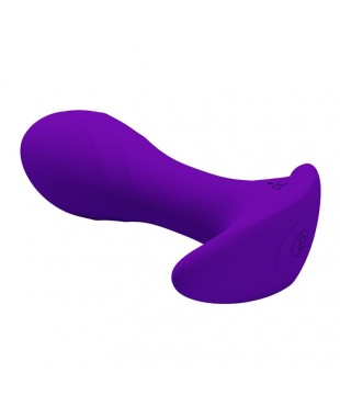 Estimulador Anal con Vibracion Purpura