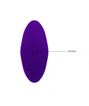 Estimulador Anal con Vibracion Purpura
