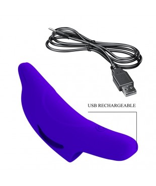 Estimulador de Dedo con Vibracion Delphini Honey