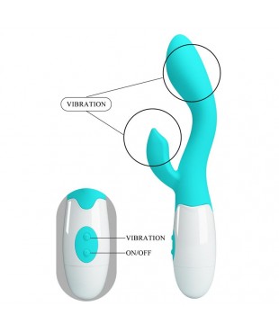 Vibrador Brighty 30 funciones Azul Vibrador Brighty 30 funciones Azul