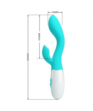 Vibrador Brighty 30 funciones Azul Vibrador Brighty 30 funciones Azul