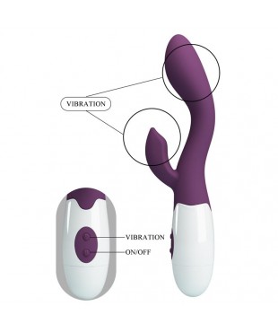 Vibrador Brighty 30 funciones Purpura Vibrador Brighty 30 funciones Purpura