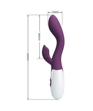 Vibrador Brighty 30 funciones Purpura Vibrador Brighty 30 funciones Purpura