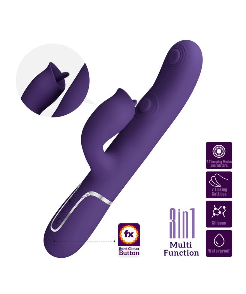 Gigi Vibrador con Licking y Thumping Gigi Vibrador con Licking y Thumping