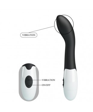 Vibrador Bishop 30 funciones Negro