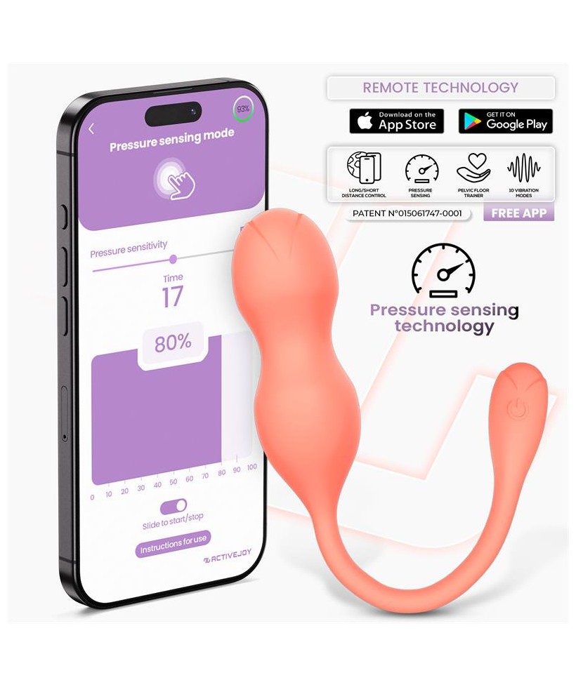 Kyra Entrenador de Suelo Pelvico con Sensor de Presion y APP