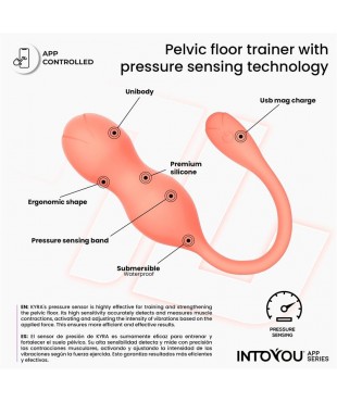 Kyra Entrenador de Suelo Pelvico con Sensor de Presion y APP