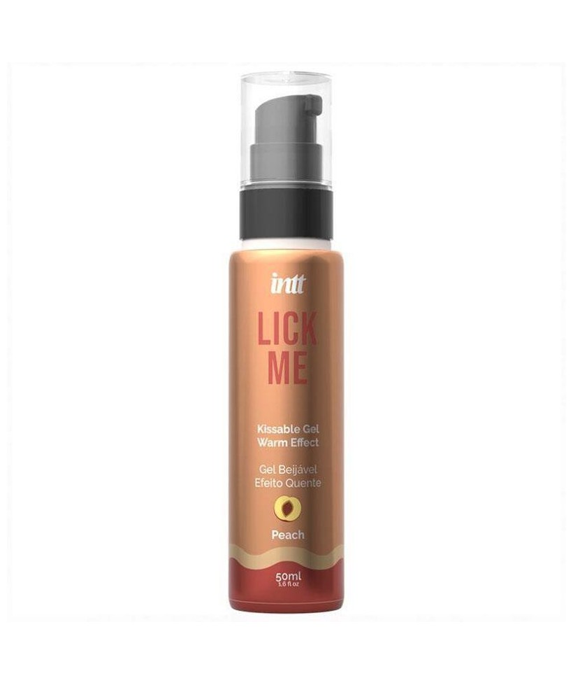 Lick Me Gel Besable Sabor Melocoton Efecto Calor 50 ml