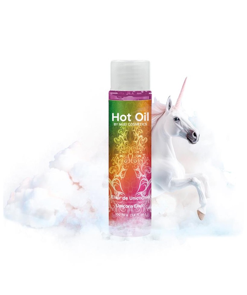 Hot Oil Elixir Unicornio Masaje Efecto Calor 100 ml