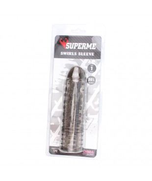 Funda para el Pene Swirls Gris