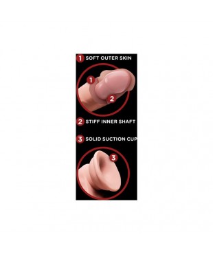 Dildo Triple Densidad Testiculos Oscilantes 8 Dildo Triple Densidad Testiculos Oscilantes 8