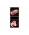 Dildo Triple Densidad Testiculos Oscilantes 8