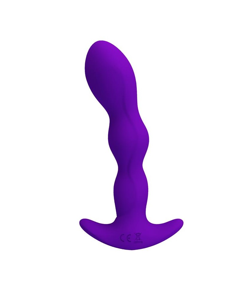Yale Plug Anal con Vibracion Purpura Yale Plug Anal con Vibracion Purpura