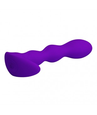 Yale Plug Anal con Vibracion Purpura Yale Plug Anal con Vibracion Purpura
