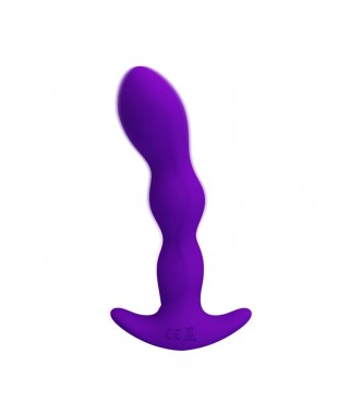Yale Plug Anal con Vibracion Purpura Yale Plug Anal con Vibracion Purpura