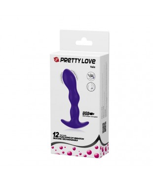 Yale Plug Anal con Vibracion Purpura Yale Plug Anal con Vibracion Purpura