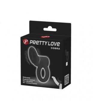 Cobra Anillo para el Pene con Vibracion