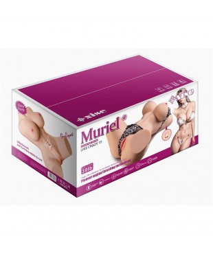 Muriel Masturbator con Thrusting Esqueleto Interno