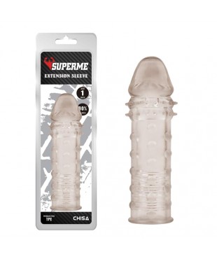 Funda para el Pene Extra Texture Gris