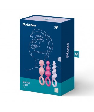 Pack 3 Plugs Silicona Tri Color