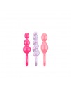 Pack 3 Plugs Silicona Tri Color