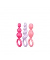 Pack 3 Plugs Silicona Tri Color