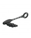 Plug Anal con Anillo para el Pene con Vibracion