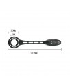 Plug Anal con Anillo para el Pene con Vibracion
