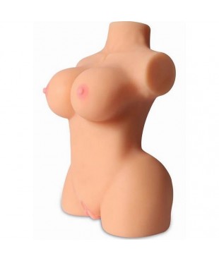 Busty Lady Masturbador Realista