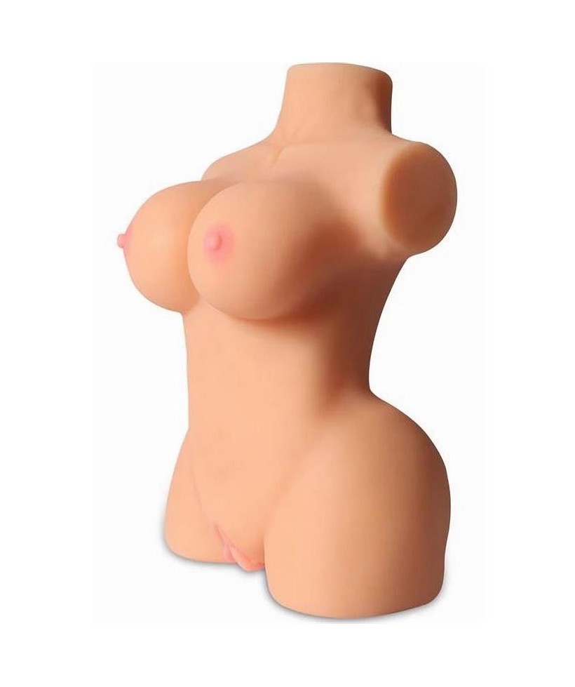 Busty Lady Masturbador Realista