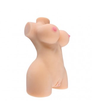 Busty Lady Masturbador Realista