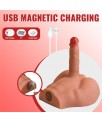 Peel Masturbador con Dildo y Ano Ass con Vibracion y Thrusting