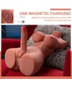 Hermosa Lady Boy Masturbador con Vibracion y Thrusting