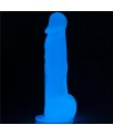 Dildo 85 Lumino Luz Azul