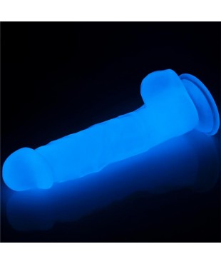 Dildo 85 Lumino Luz Azul Dildo 85 Lumino Luz Azul