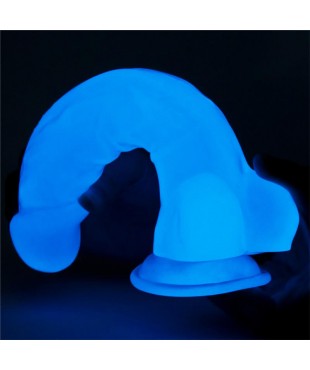 Dildo 85 Lumino Luz Azul Dildo 85 Lumino Luz Azul