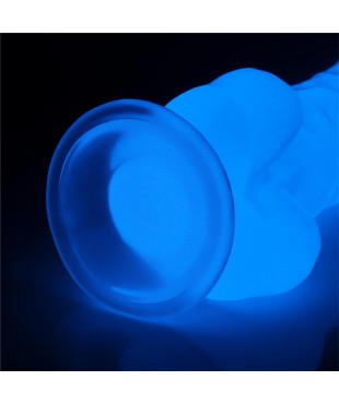Dildo 85 Lumino Luz Azul Dildo 85 Lumino Luz Azul