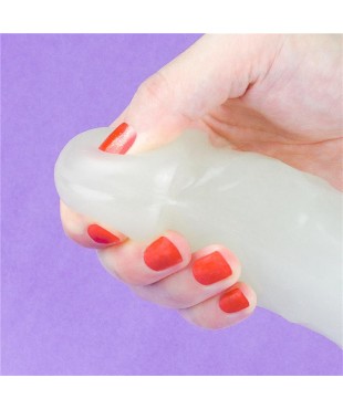 Dildo 85 Lumino Luz Azul Dildo 85 Lumino Luz Azul