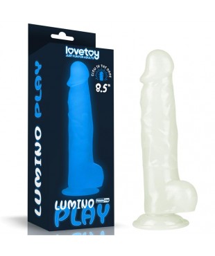 Dildo 85 Lumino Luz Azul Dildo 85 Lumino Luz Azul