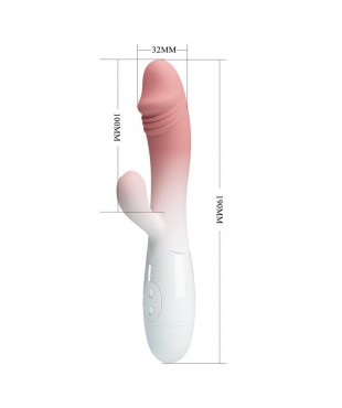 Snappy Vibrador Blanco y Rosa Snappy Vibrador Blanco y Rosa