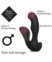 Jamba Vibrador Anal y Estimulador Punto G Negro