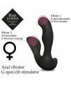 Jamba Vibrador Anal y Estimulador Punto G Negro