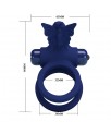 Anillo Doble para el Pene con Vibracion