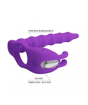Blackney Anillo para el Pene con Vibacion Blackney Anillo para el Pene con Vibacion