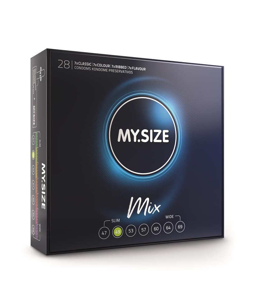 My Size Mix Talla 49 Caja de 28 Uds