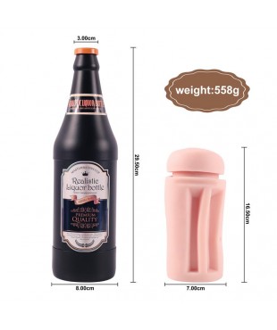 Masturbador Masculino Vagina Sonya Botella Cerveza Masturbador Masculino Vagina Sonya Botella Cerveza