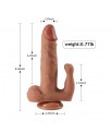 Brody Dildo con 20 Modos de Vibracion y Estimulador de Clitoris